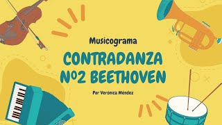 Musicograma Contradanza nº2 Beethoven  6 y 7 años [upl. by Gudrin]