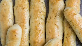 Easy Twisted Garlic Breadsticks  How to Make Breadsticks  The Floral Apron [upl. by Eivlys]