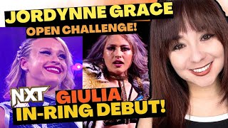 Jordynne Grace Open Challenge on WWE NXT 91025 w Denise Salcedo amp Chinedu [upl. by Bee]