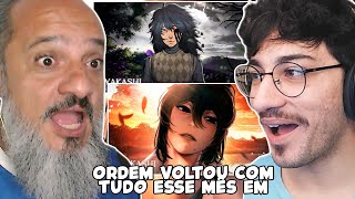 ENIGMA DO MEDO SAIU  César amp Elizabeth  Ayakashi  REACT [upl. by Nibbs]