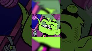 Waffles Irritates Brother Blood teentitansgo shorts [upl. by Nairbo]