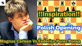 Chess Genius at Work Carlsens Victory Over Ponsa  March 5 Early 2024 [upl. by Algar]