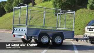 LCTS190  TRAILER DOBLE EJE [upl. by Ecirtap]