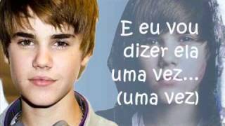 Justin Bieber  One time  Legendado My World Acoustic [upl. by Nrek]