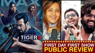 Tiger 3 Public Review  Tiger 3 Public Reaction  Tiger 3 Public Talk  Salman Khan Emraan Hashmi [upl. by Malynda]