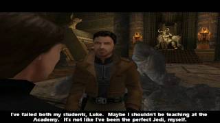 Star Wars  Jedi Knight Jedi Academy Walkthrough  Korriban Valley  Dark Side [upl. by Arihppas440]