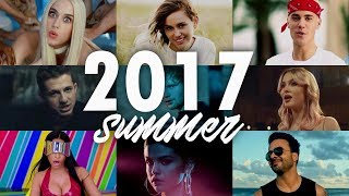 SUMMER HITS 2017  Mashup 60 Songs  T10MO [upl. by Rene92]