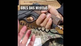 GBLS DAS M1911A1 GBB 2022 platoon convention shorts airsoft [upl. by Ahseined]