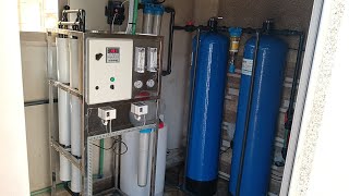 installation osmoseur industriel 500lhمراحل انشاء محطة تحلية المياه الشرب [upl. by Colon]