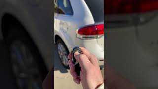 How To Remote Start Lincoln MKX Using Key Fob 2011  2015 [upl. by Clarinda]