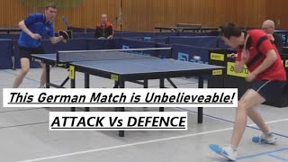 The 2nd Best German DEFENDER Vs amazing ATTACK😱 Florian Bluhm Vs Tobias Hippler [upl. by Lladnek]