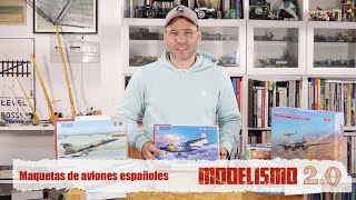 Maquetas de AVIONES ESPAÑOLES  Un hobby para los amantes de las alas [upl. by Pollack]