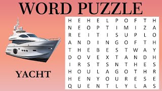 Word Puzzle  🚗 Find the Word Can You Spot All the Means of Transport 🚁 Challenge Your Brain Now 🧠 [upl. by Remliw]