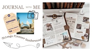 JOURNAL WITH ME  Chicago Planner Conference [upl. by Acissej276]