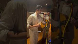 anuvjain x zaedenmusic Singing Song ll Zaeden wedding ll anuvsworld anuvjainconcert [upl. by Iturhs]