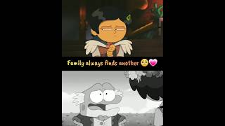 Family always finds another 🥺💗❤️‍🩹amphibia cute family planter anne sprig pally hoppop sad [upl. by Gamber]