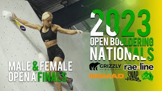 2023 National Bouldering Championships  Open A Finals [upl. by Itida]