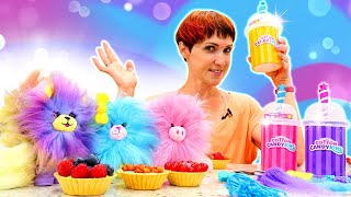 Маша Капуки играет в дочки матери с Cotton Candy Candykins – Веселые видео про игрушки для детей [upl. by Airotel533]