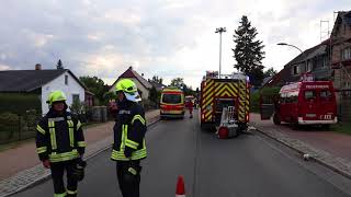 Schwerer Verkehrsunfall auf der KurtTucholskyStrasse  Hohen Neuendorf [upl. by Georgy]