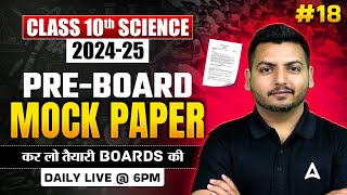 Class 10 Science Important Questions 🔥  PreBoard 202425 Science  Science by Raghvendra Sir [upl. by Ajak337]