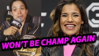 Amanda Nunes SOUNDS OFF 😡on Julianna Pena following UFC 289 [upl. by Christiano]