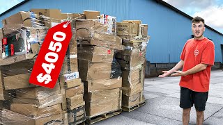 Unboxing GIANT 4000 Amazon Returns Pallet [upl. by Eustache637]