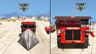 Gta 5 Normal Truck Vs Gta 5 Monster Truck  Which Is Best [upl. by Findley463]