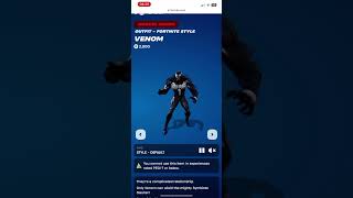 FIinally A good Fortnite Shop Venom amp Eddie Brock [upl. by Jordanson]