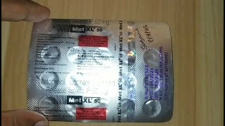 Met xl 50 tabletsmetoprolol succinate tablets [upl. by Nirroc616]