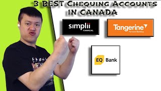 3 BEST No Fee Chequing Accounts in Canada [upl. by Coralie]