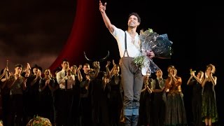 Carlos Acostas final main stage curtain call as Principal Guest Artist of The Royal Ballet [upl. by Haggar]