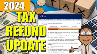 Tax Refund Update 2024  IRS Delays Transcript Codes ID Verification Schedule and Filing Tips [upl. by Shaum449]