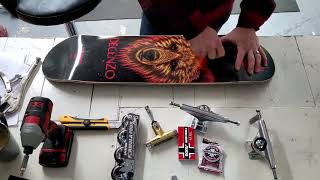 Powell Flight Deck skateboard setup [upl. by Agamemnon]