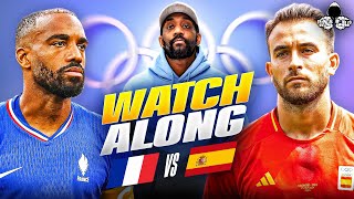 France vs Spain LIVE  2024 Olympic Football Final Watch Along and Highlights with RANTS [upl. by Manuel]