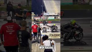 Kill Shot vs High Roller Grudge Race dragracing dragbike grudge [upl. by Nagirrek]