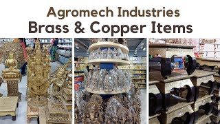 హైదరాబాద్ Agromech Industries Brass amp Copper Items Shopping Sanathnagar Steel Factory BrassampCopper [upl. by Penelope]