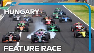 F2 Feature Race Highlights  2024 Hungarian Grand Prix [upl. by Schofield]