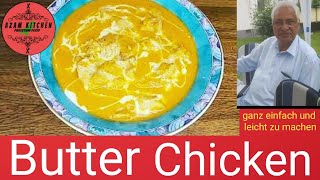 Chicken butter recipe Pakistani style  hähnchen mit butter Rezept AzamKitchen Deutsch [upl. by Enybor]