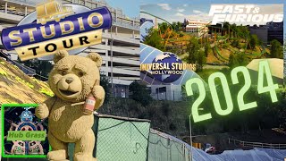 NEW 2024 STUDIO TOUR at Universal Studios Hollywood [upl. by Antipas]