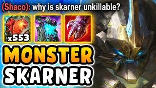 Tank Skarner makes NO SENSE how is this in the game [upl. by Aicineohp776]