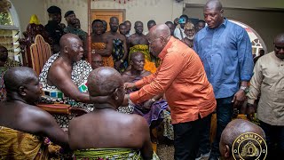 Otumfuo worked and I took credit  AkufoAddo on Dagbon conflict resolution [upl. by Lilak]