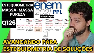 ✏️ENEM 2021 PPL  A presença de substâncias ricas em enxofre em áreas de mineração provoca [upl. by Ecyaj]