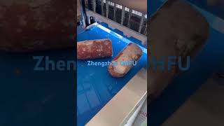 Meat slicer machine from machine foodprocessingequipment factory Zhengzhou OHFU [upl. by Jorgenson]