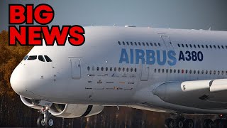 The New Airbus A380 Now is Making a MASSIVE COMEBACK  Here’s why [upl. by Yhtomit]