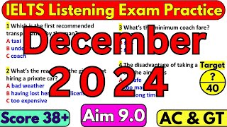 2 7 16 23 amp 30 NOVEMBER 2024 IELTS LISTENING TEST WITH ANSWERS  IELTS  IDP amp BC [upl. by Lehcar]