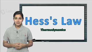 Hesss Law explained in a simple manner with an actual solved JEE Question [upl. by Alberta]