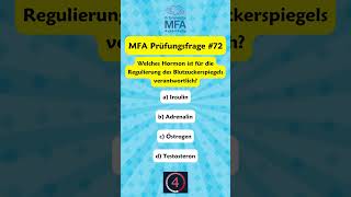 📚 MFA Prüfungsvorbereitung  Prüfungsfrage 72 [upl. by Ewan]