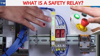 Safety Relay Explained Basics of Wiring an Emergency Stop [upl. by Ettenrahc]