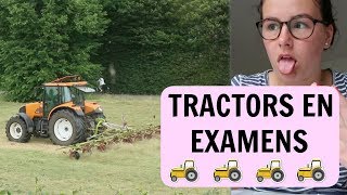 TRACTORS en EXAMENS  Examenvlog 2  LiveLikeFloor [upl. by Clara]