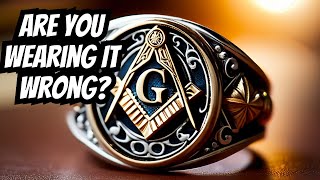 This will CHANGE the way you wear your Masonic Ring FOREVER [upl. by Bremen]